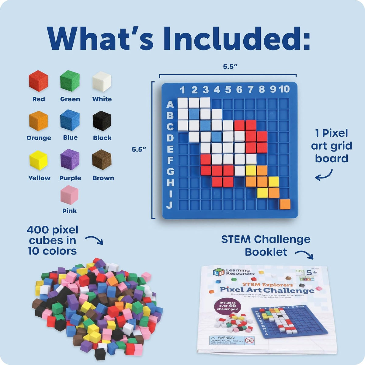 LR - STEM Explorers Pixel Art Challenge