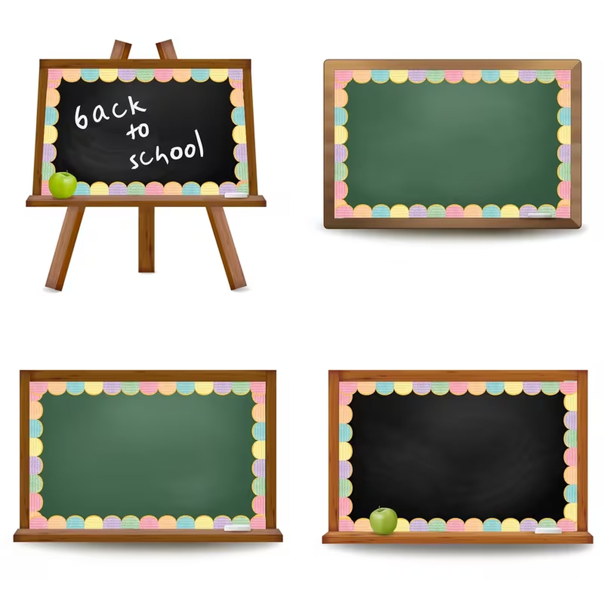 Scalloped Bulletin Board Border