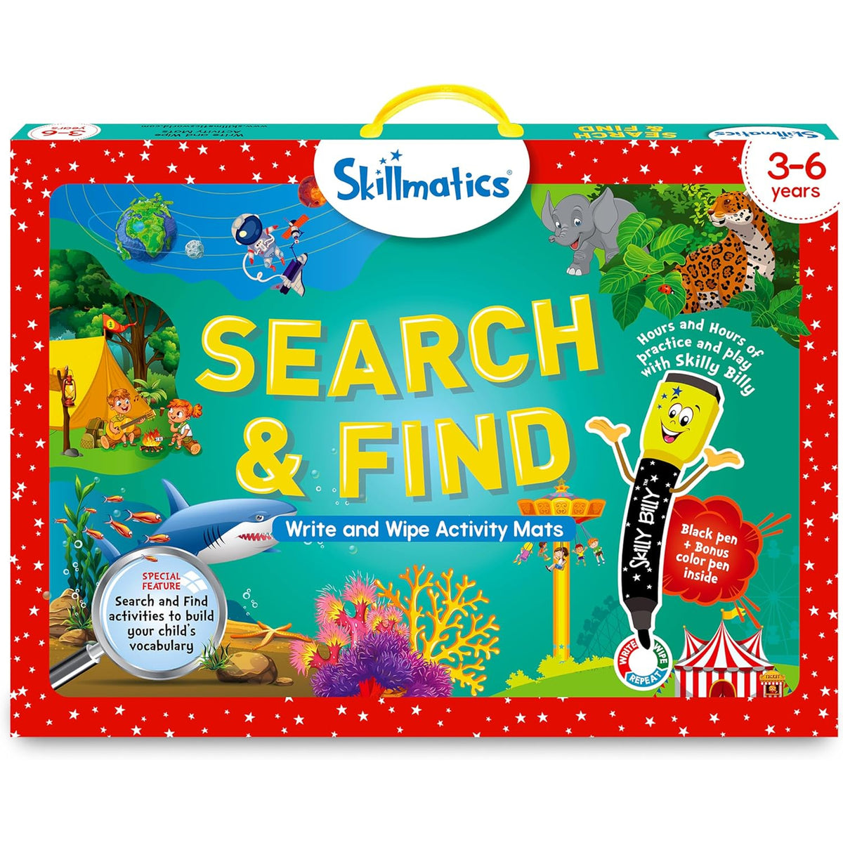 Skillmatics - Write & Wipe - Search and Find