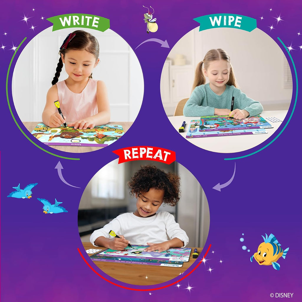 Write & Wipe - Search and Find Disney Princess Educational Game