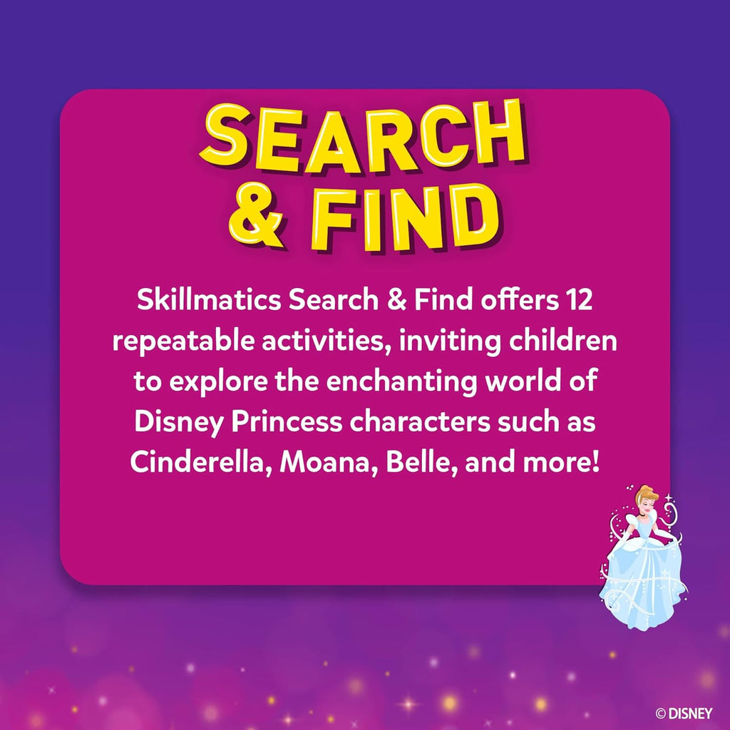 Write & Wipe - Search and Find Disney Princess Educational Game