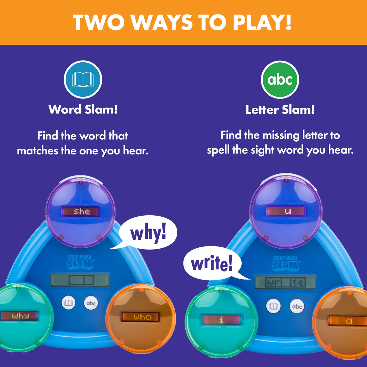 Sight Word Slam