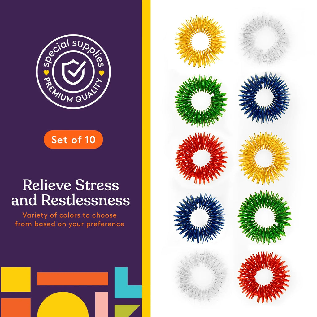 Spiky Acupressure Rings
