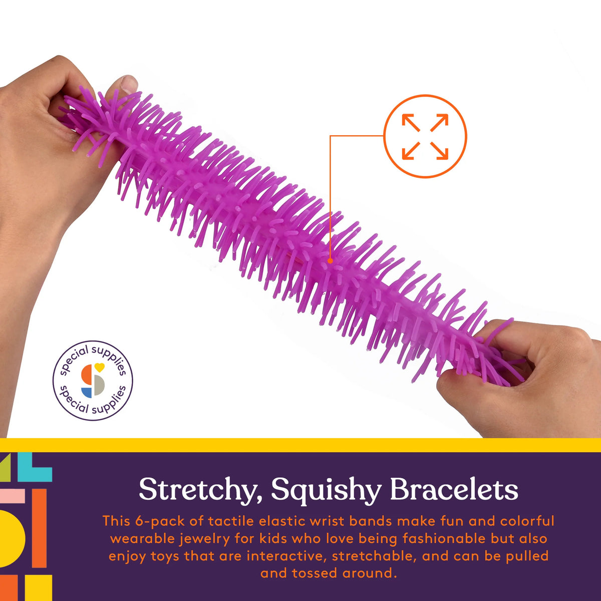 Special Supplies - Squishy Fuzzy Band Bracelets