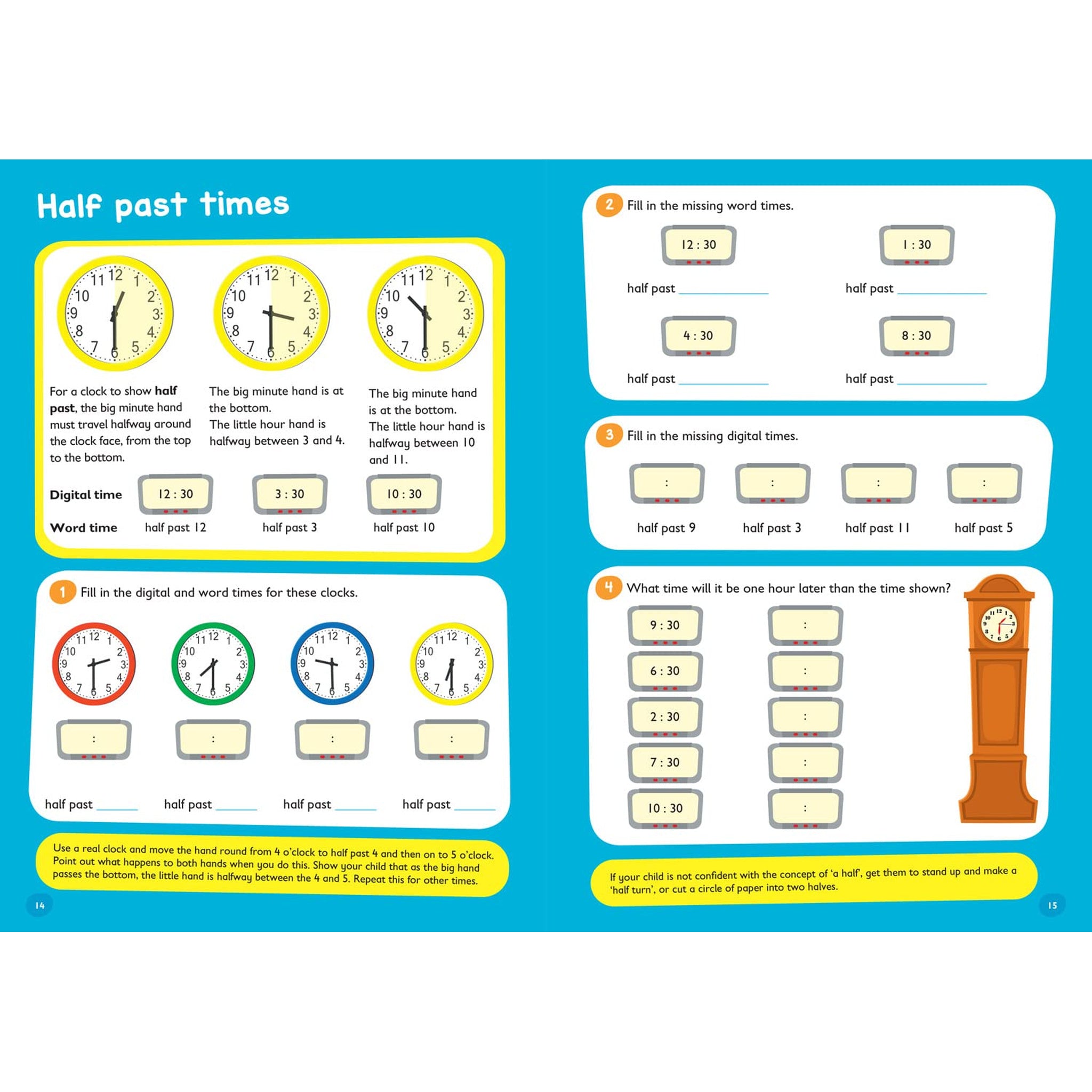 Collins - Telling the Time Ages 5-7
