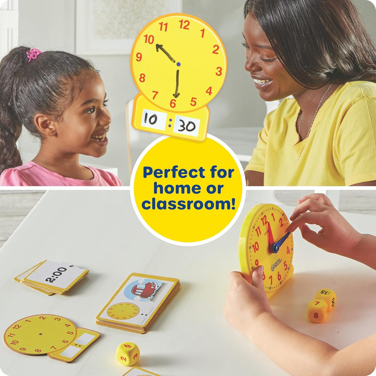 LR - Time Activity Set - Kids Learning Clock