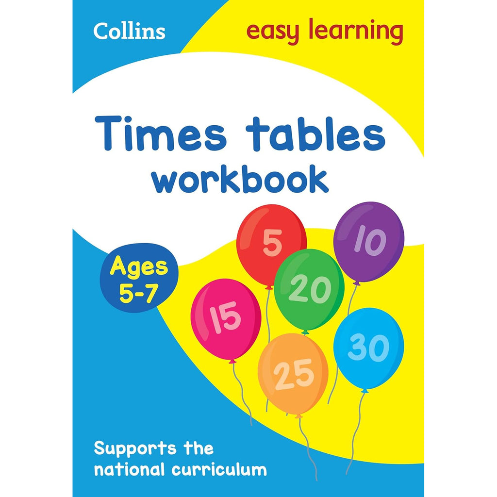 Collins - Times Tables Workbook Ages 5-7