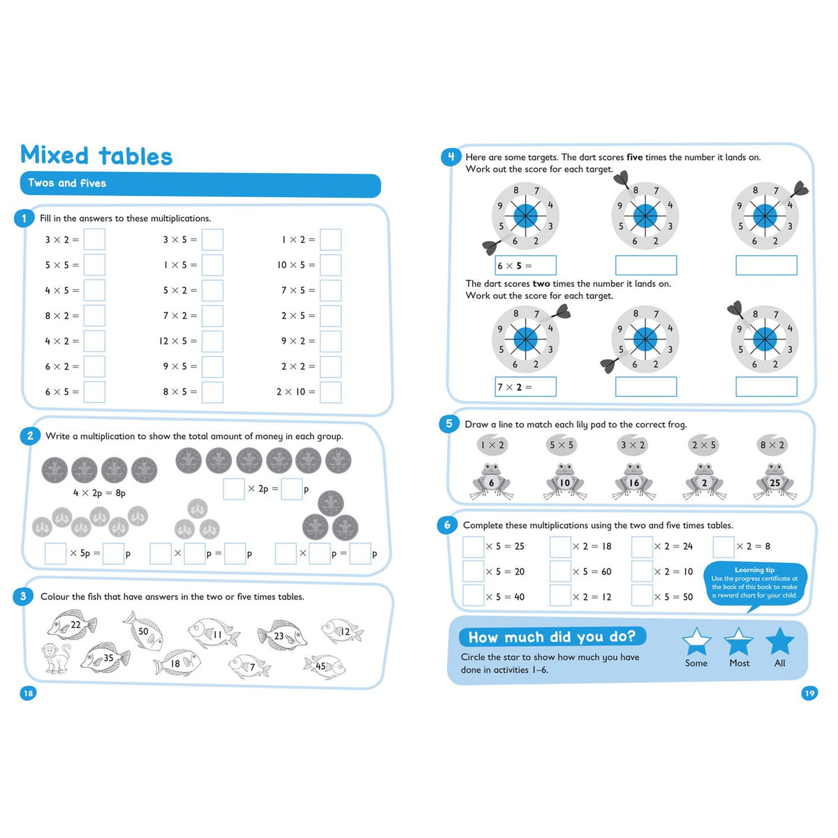 Collins - Times Tables Workbook Ages 5-7