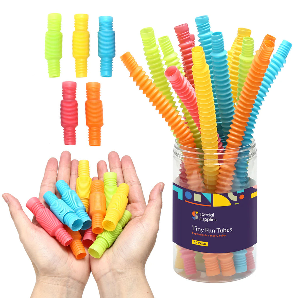 Special Supplies - Tiny Pop Tubes (Multi-Color) - (Pack of 5)