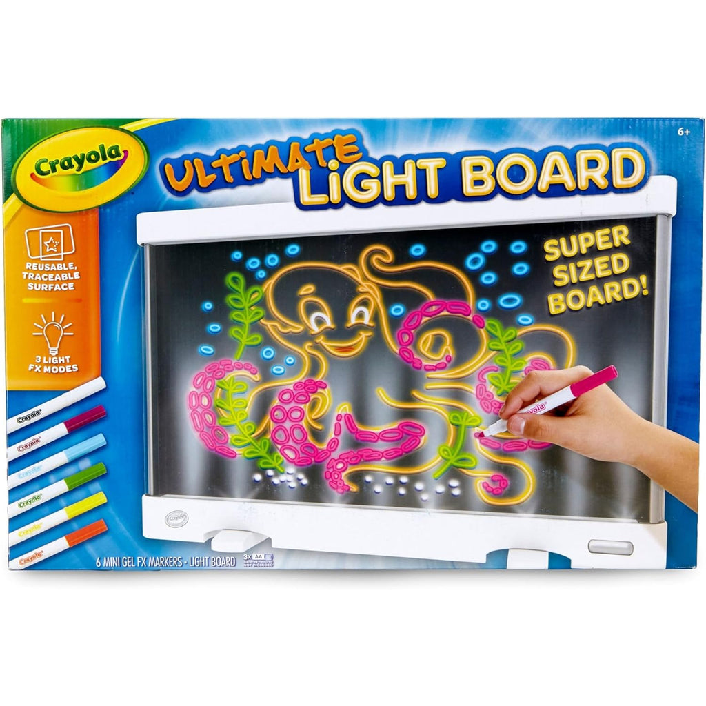 Ultimate Light Board - White, Kids Drawing Tablet, Gifts for Kids, LED Drawing Board, Sketching Art Projector