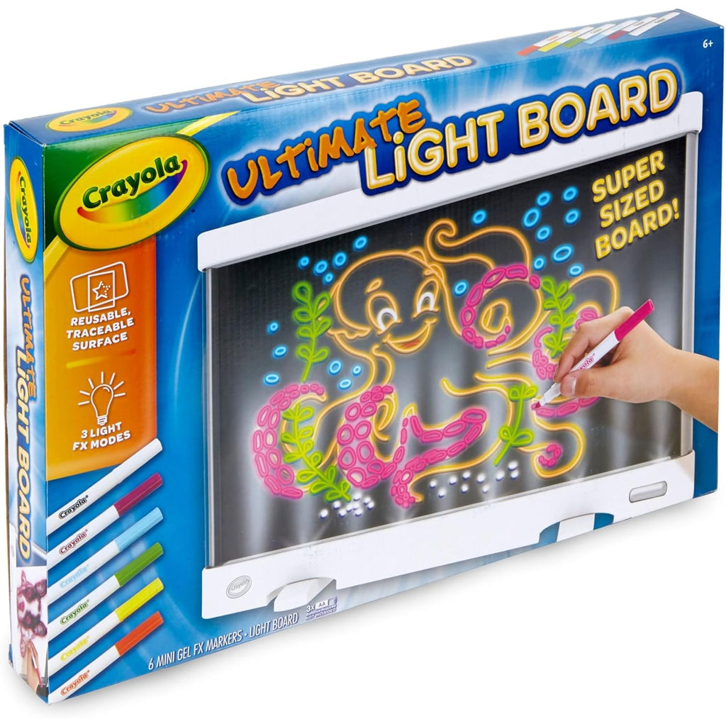 Ultimate Light Board - White, Kids Drawing Tablet, Gifts for Kids, LED Drawing Board, Sketching Art Projector