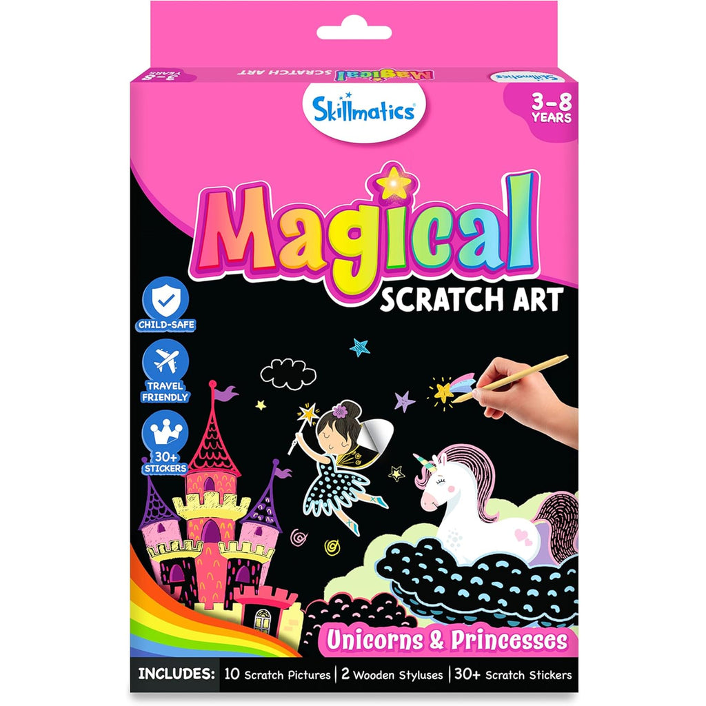 Scratch Art Books - Unicorns & Princesses