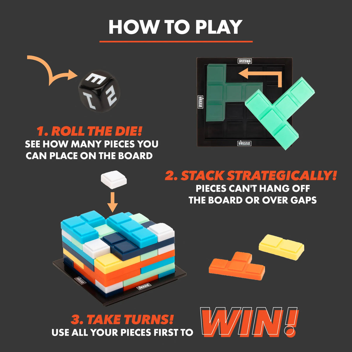 Upzzle™ The Strategic Stacking Puzzle Game
