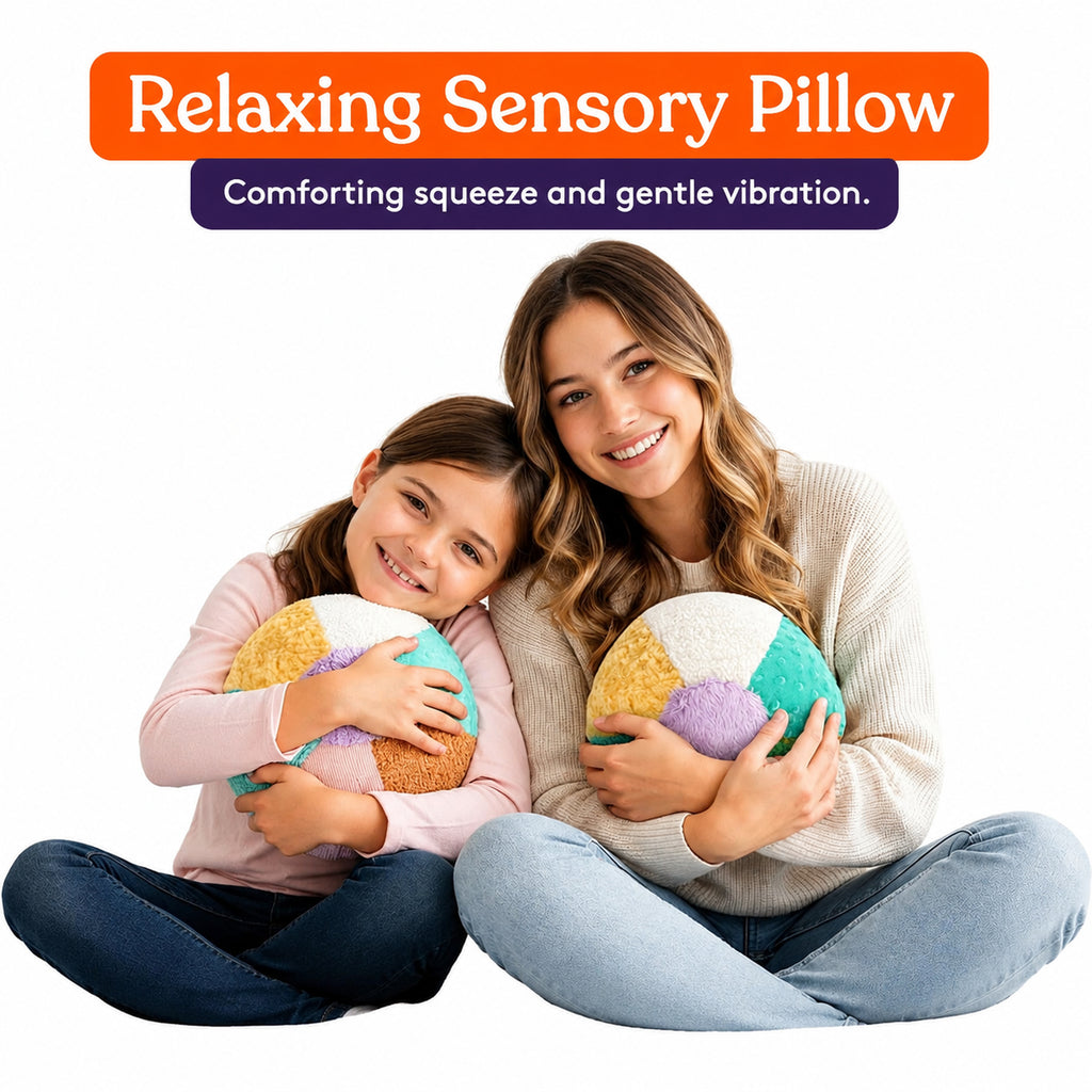 Special Supplies - Sensory Vibrating Weighted Pillow for Kids and Adults