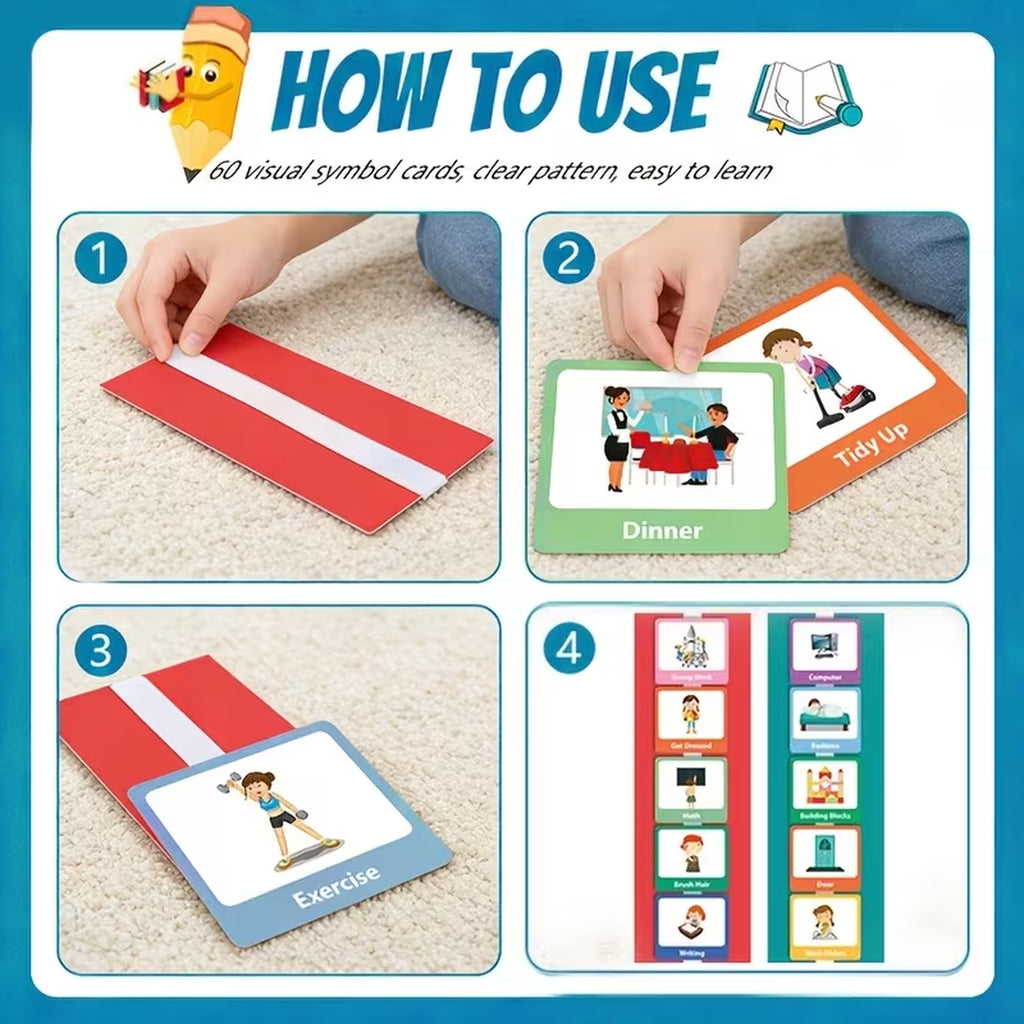 Visual Communication Cards for Kids