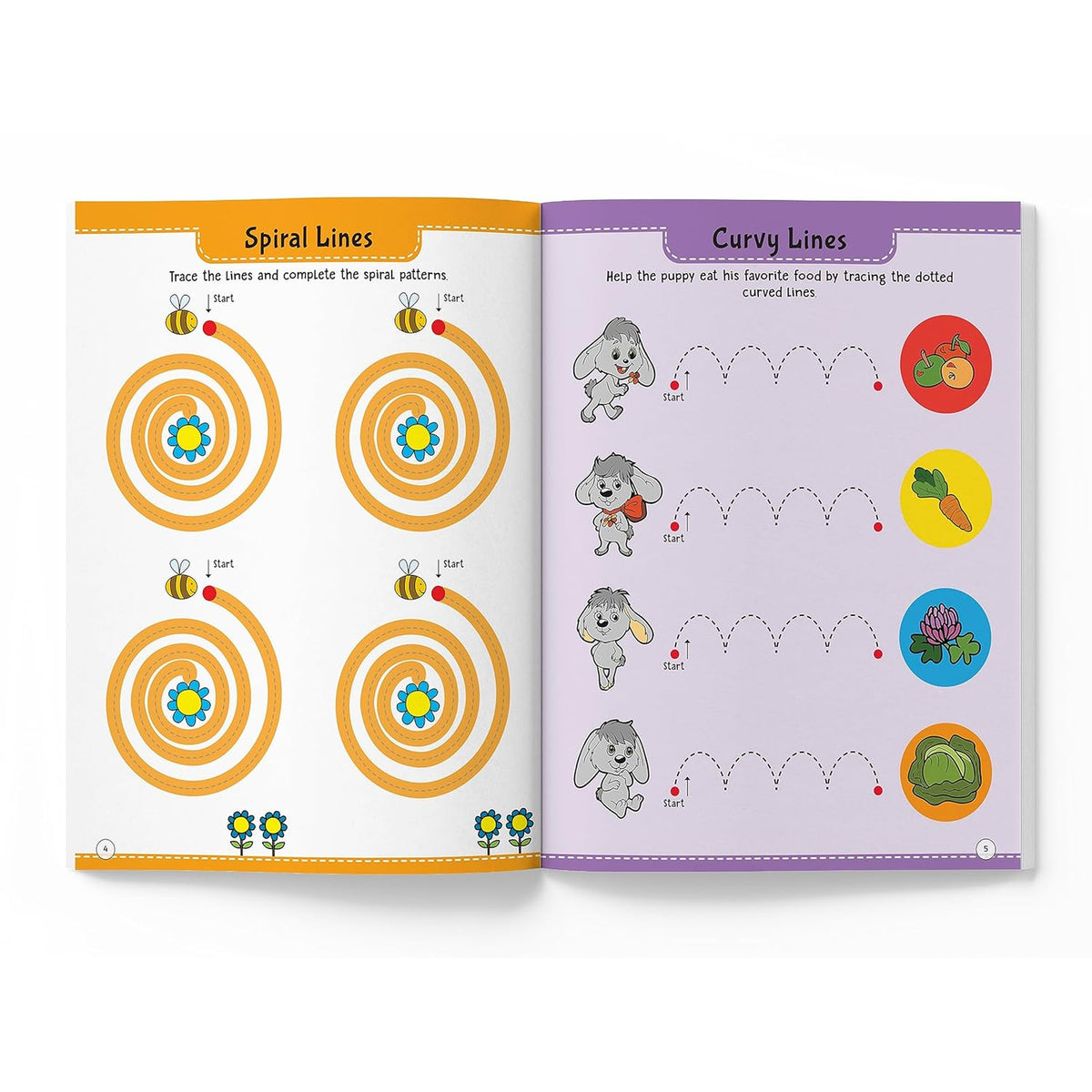 101 Pencil Control Activity Book For Kids - Tracing Practice Book Age 2+