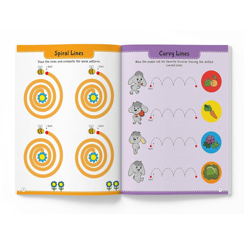 101 Pencil Control Activity Book For Kids - Tracing Practice Book Age 2+