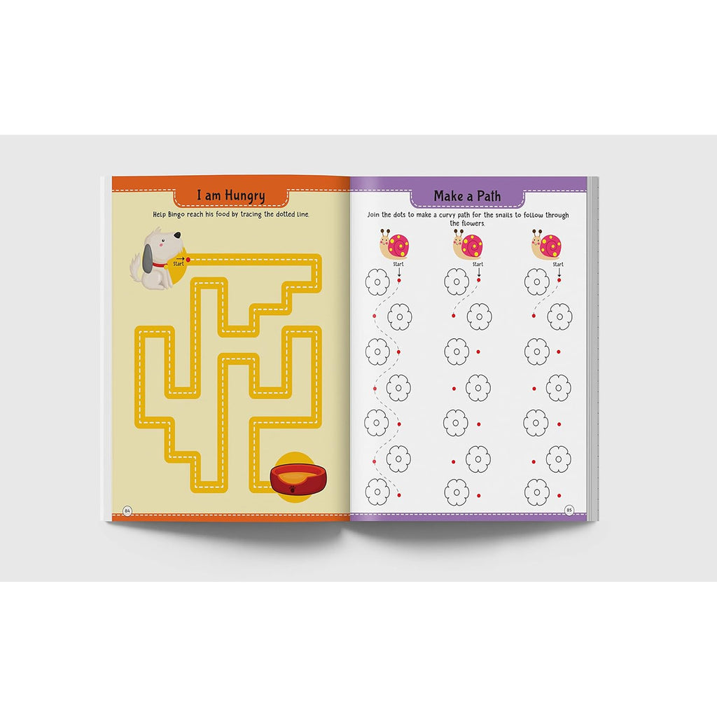 101 Pencil Control Activity Book For Kids - Tracing Practice Book Age 2+