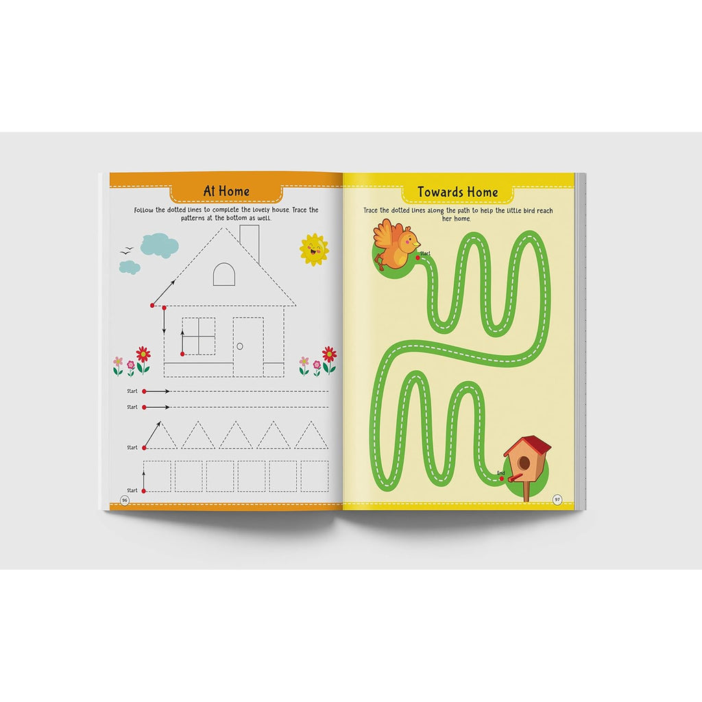 101 Pencil Control Activity Book For Kids - Tracing Practice Book Age 2+