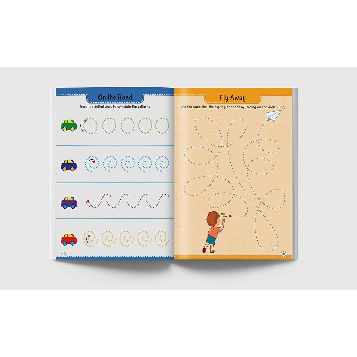 101 Pencil Control Activity Book For Kids - Tracing Practice Book Age 2+