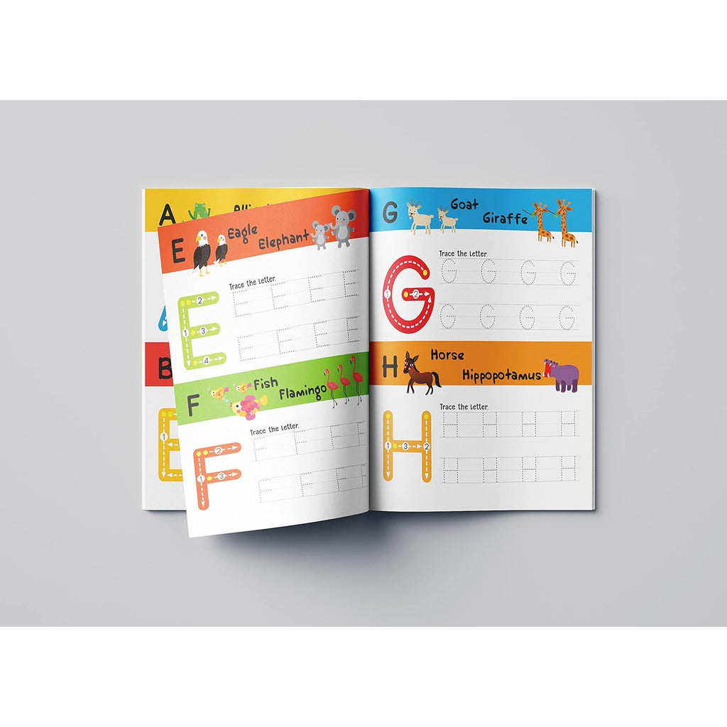 Preschool Complete Learning Activity Pack For Kids (Box Set of 8 Books)