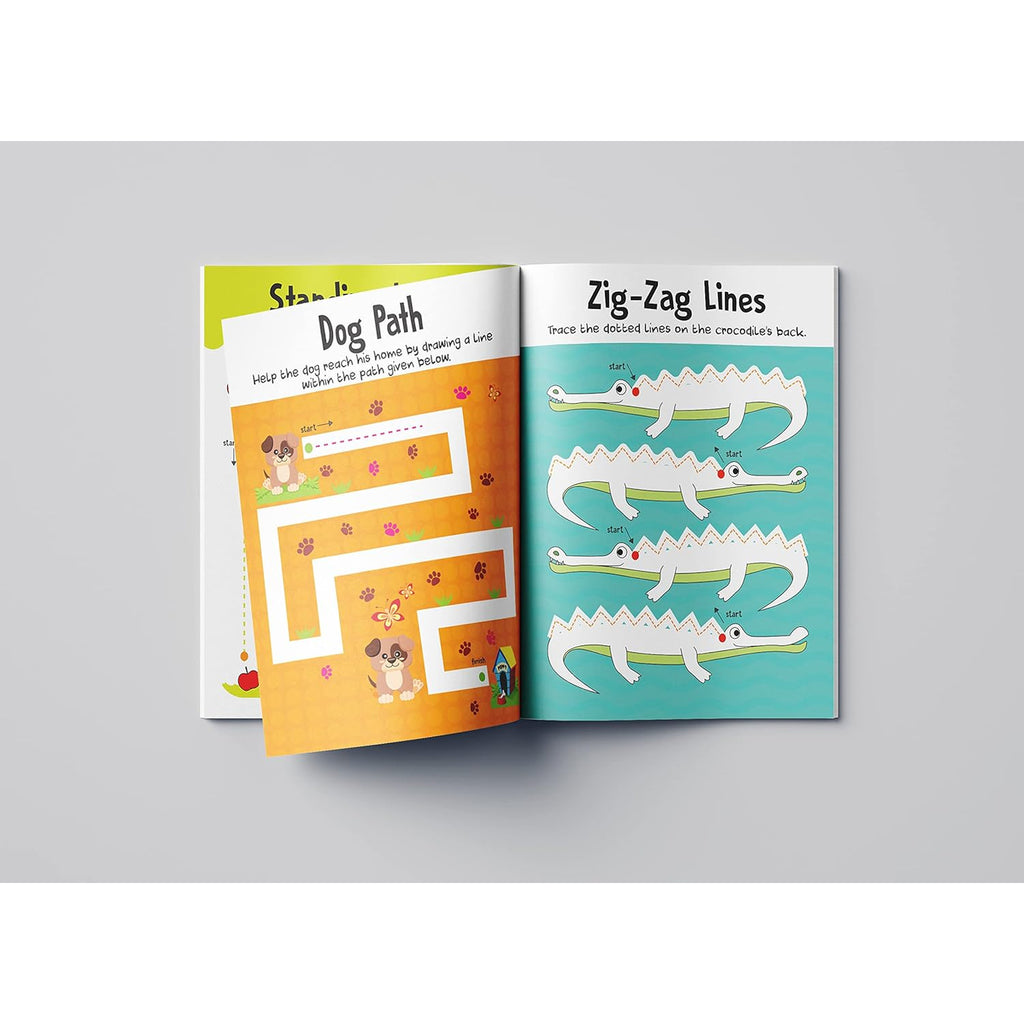 Preschool Complete Learning Activity Pack For Kids (Box Set of 8 Books)