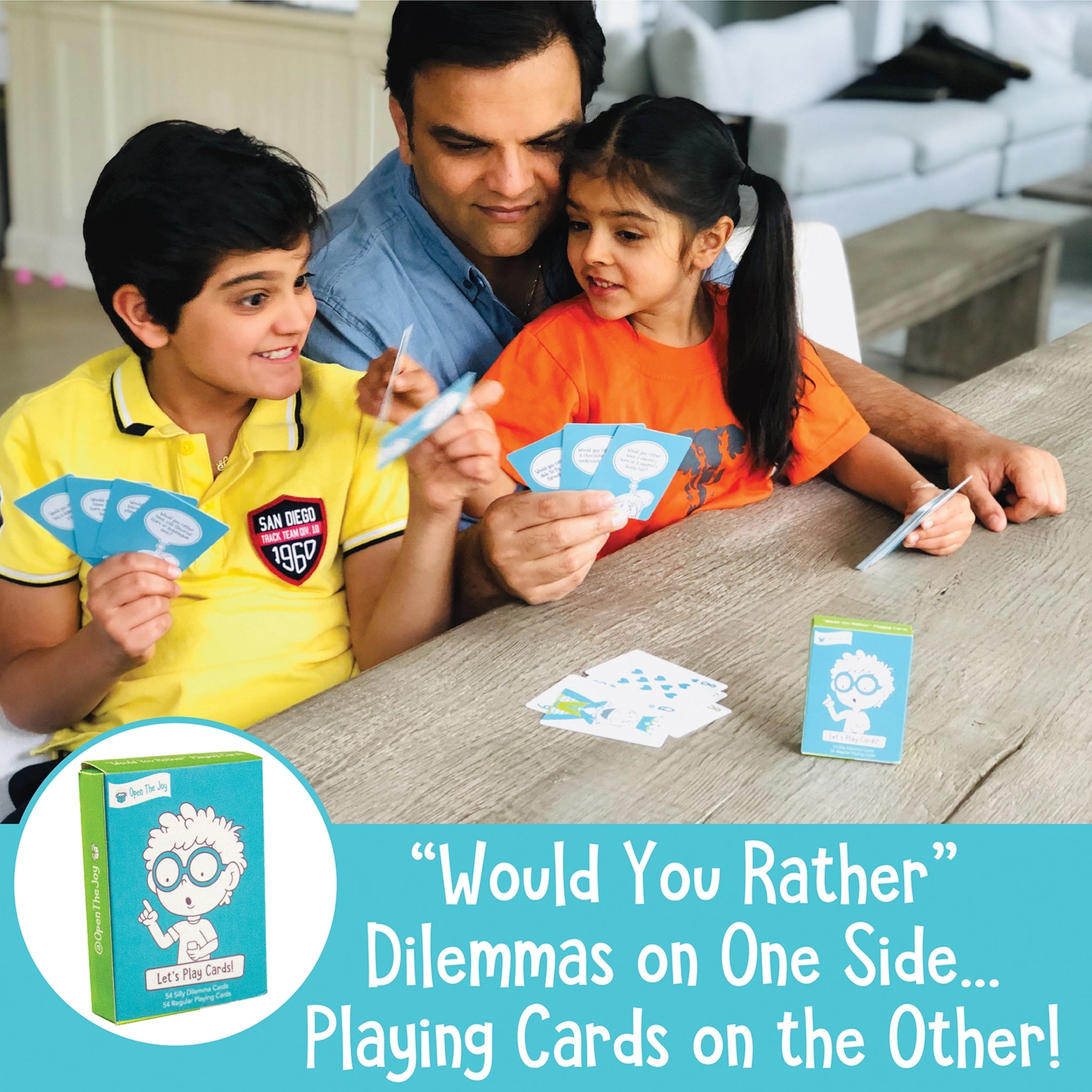"Would You Rather" Playing Cards | Single Decks
